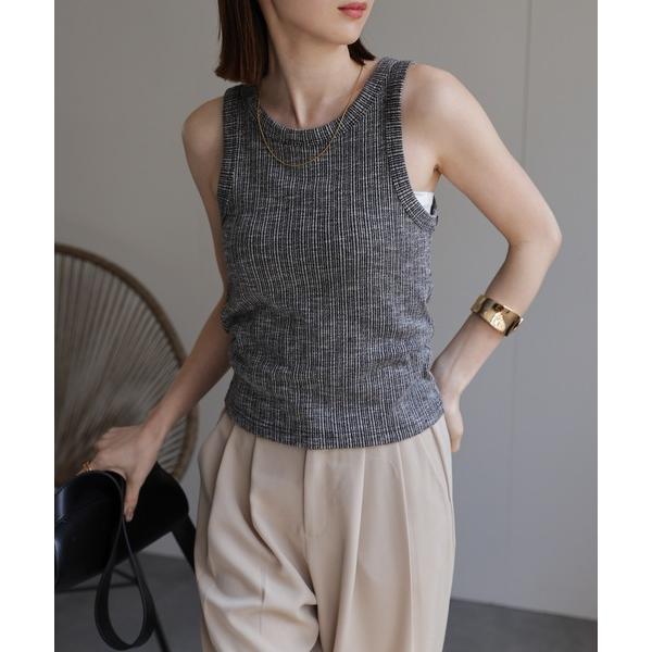 タンクトップ ノースリーブ ヴィンテージ風 アメスリタンクトップ/ピグメント/Y2K レディース