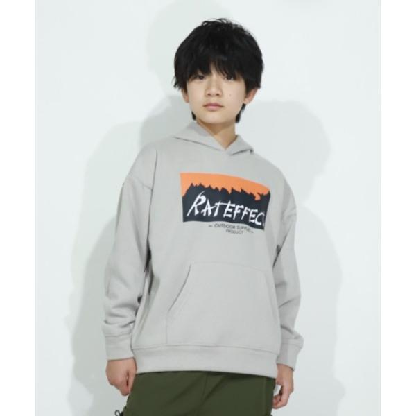 トレーナー RAT EFFECT/ラットエフェクト 裏毛フーディ キッズ 子供服 男の子 女の子