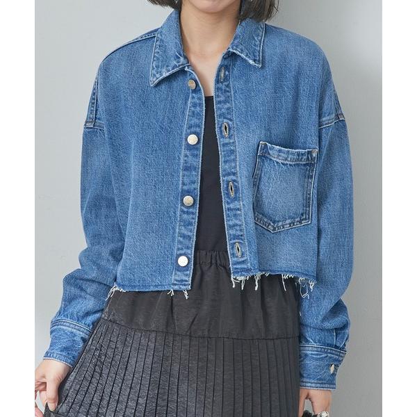 デニムジャケット gジャン 「RED CARD」Switch レディース