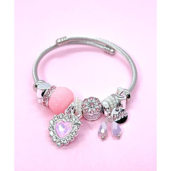 ブレスレット Os　-オズ-　「金属アレルギー対応」チャームブレスレット レディース