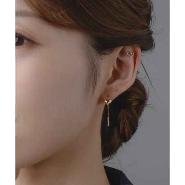 ピアス Os　-オズ-　「金属アレルギー対応」ハートアメリカンピアス レディース