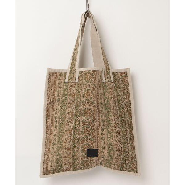 トートバッグ 「Swaraj/スワラージ」ハンドブロックプリントTOTE レディース メンズ