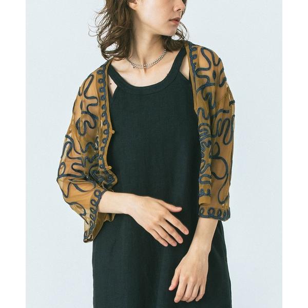 ブラウス シャツ EMBROIDARY SHIRT レディース