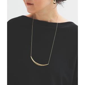 ete（エテ） ネックレス 「レイヤード」 K10YG クレセントムーン