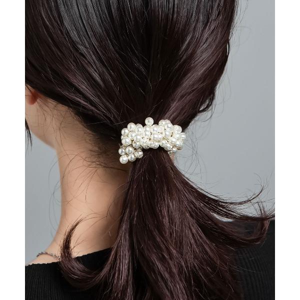 ヘアゴム バブル パール ヘアゴム