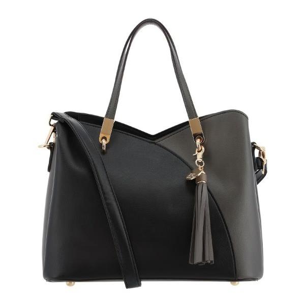 ハンドバッグ 「Qu’est-ce Que Le “Design”?/ケスクルデザイン」 2wayハ...