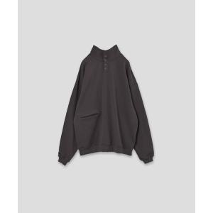 トレーナー スウェット 「KELEN MENS / ケレン メンズ」2WAY HIGH NECK PILE SWEAT メンズ