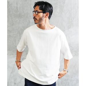 tシャツ ヘビーオンス５分袖 Tシャツ バスクシャツ メンズ