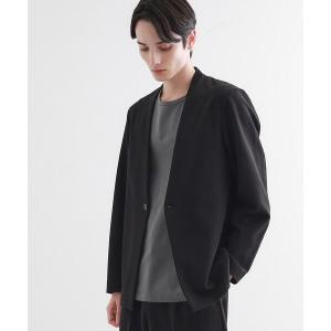 TENTIAL 【公式】テックスウェット カラーレスジャケット メンズ