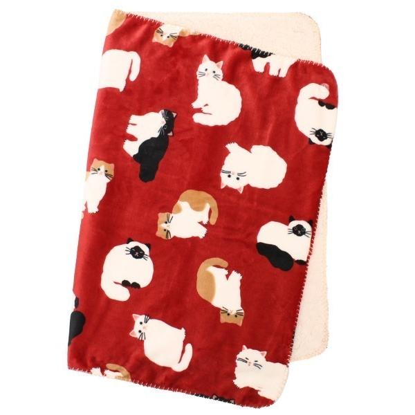 ブランケット アニマルボア3WAYひざ掛け