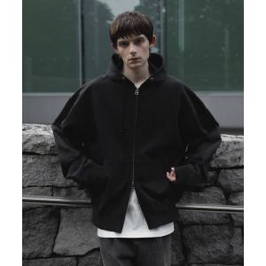 パーカー loose basic oversize zip parker / ルーズベーシックオーバーサイズジップパーカー メンズ レディース