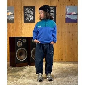 パンツ Uneven Denim HAMBURGER Pants キッズ 子供服 男の子 女の子