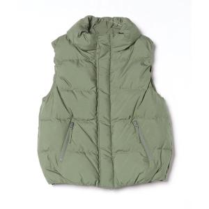 「The DUFFER of ST.GEORGE」 ダウンベスト MEDIUM カーキ メンズ
