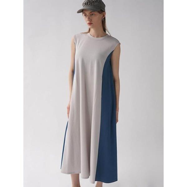 ワンピース COLOR SCHEME SLEEVELESS ONE-PIECE