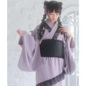 kutir（クティール） 浴衣 「クティールとレトロ」セット着用可フリル