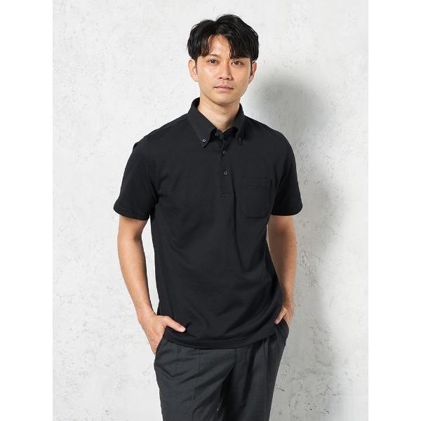 ポロシャツ 「吸汗速乾」 半袖ポロシャツ ボタンダウン アメリカンシーアイランドコットンドライ 無地...