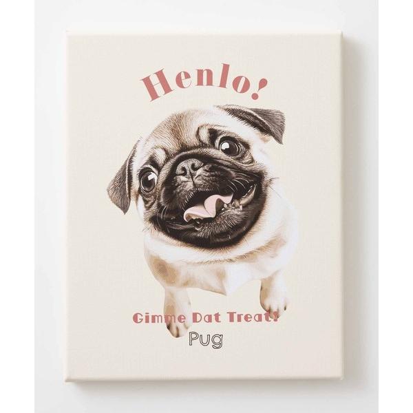 ポスター ワンちゃんスマイル 犬デザイン 壁掛け アートキャンバス