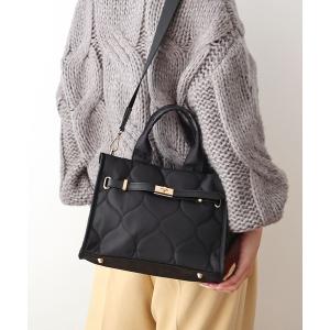 トートバッグ キルティング2wayトートバッグ レディース