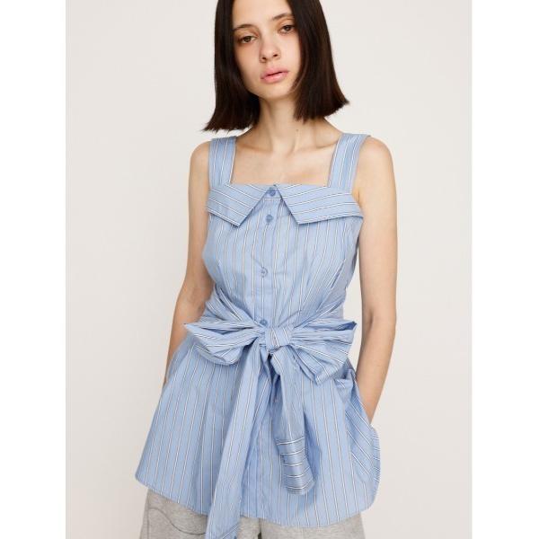 キャミソール SHIRT DETAIL CAMI TOPS シャツディティール キャミ トップス 夏...