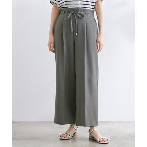 パンツ 美バランスが叶う　ハイウエストワイドパンツ レディース｜ZOZOTOWN Yahoo!店