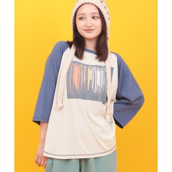 tシャツ Orale!  シアースラブラグランＴシャツ レディース