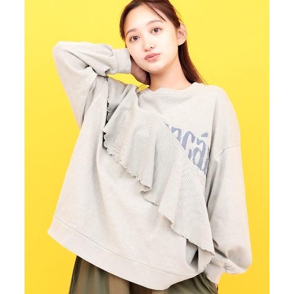 tシャツ Orale! ピグメントフリルプルオーバー レディース