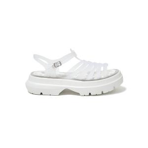 Melissa（メリッサ） フラットサンダル 24.5cm ホワイト レディース