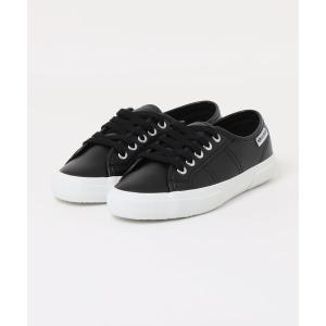 スニーカー SUPERGA スペルガ 3750 VEGAN TUMB MATERIAL LE 5S1138LW BLACK 999 メンズ