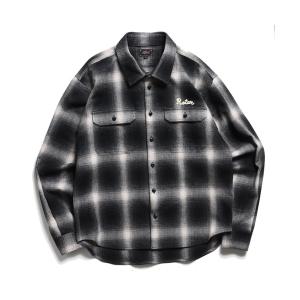 シャツ Melange Check Work Shirt メンズ レディース