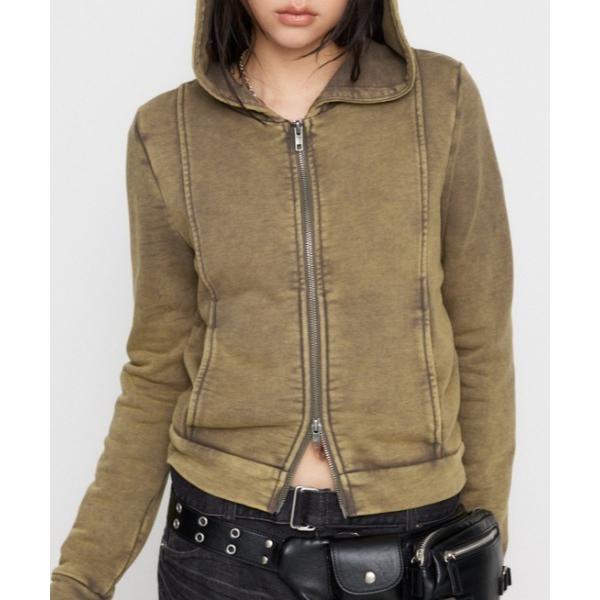 パーカー WASH VINTAGE フーディ レディース