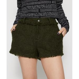パンツ TWEED COMPACT ショートパンツ レディース