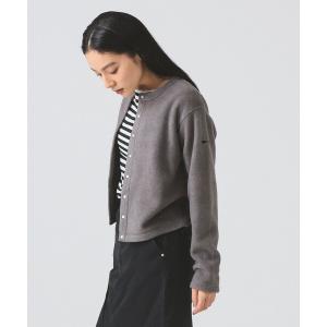 カーディガン ORCIVAL / フリース クルーネック カーディガン レディース