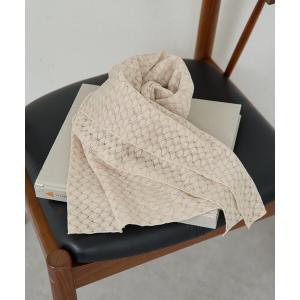 スカーフ バンダナ クロシェスカーフ レディース