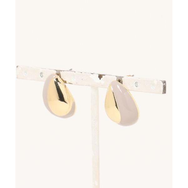 ピアス 「金属アレルギー対応」フープピアス DARENA ORAGANIC SHAPE ENAMEL...