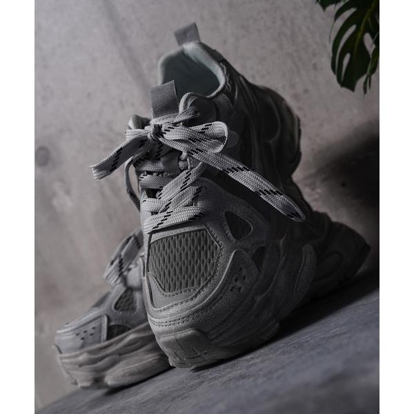 スニーカー DIRTY加工 ダットスニーカー / DIRTY-Processed Dat Sneak...