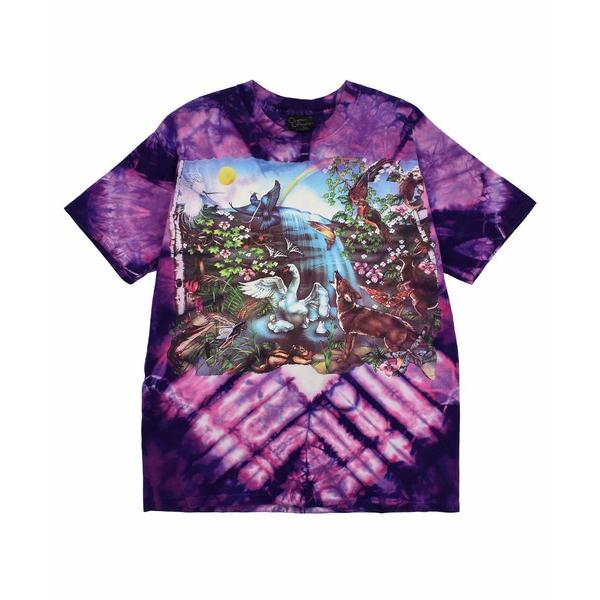 tシャツ 「USED」90’s Chapman Graphics タイダイ アニマルTシャツ USA...