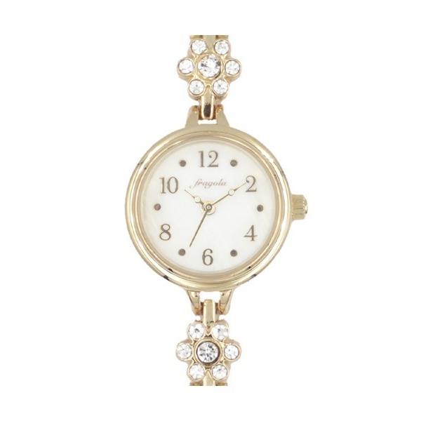 腕時計 fragola フラワーポイントブレスウォッチ レディース