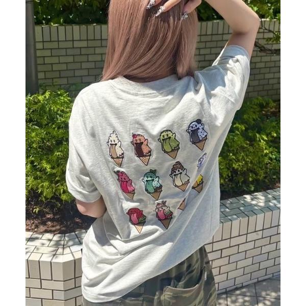 tシャツ A'GEM/9 × .kom 「GRAF＆WU/グラフアンドユー」アイスゴーストTシャツ ...