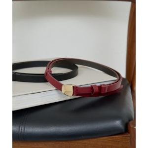 ベルト プレートバックルベルト レディース