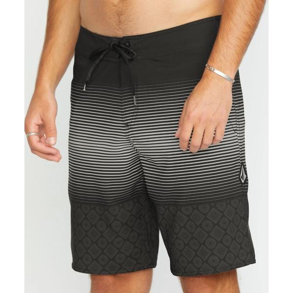 水着 「VOLCOM/ボルコム」 Lido Stripe Mod-Tech Trunks /総柄サー...