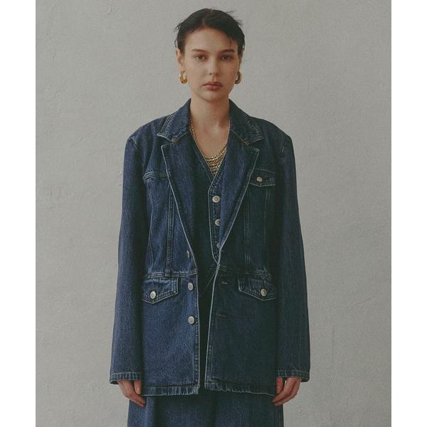 コート アウター 「GISELe 10月号掲載」atelier SOMETHING DENIM BL...