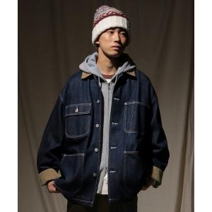 カバーオール 「niko and ...JEANS 2025AW」ワイドデニムカバーオール メンズ