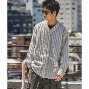 STYLISE シャツ 「MLVINCE / メルヴィンス」NYLON S/S SHIRTS