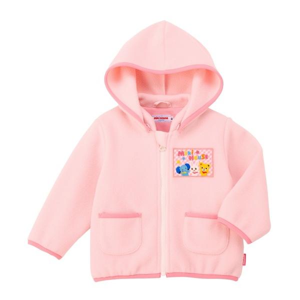 コート アウター ミキハウスフレンズフリースジャンパー キッズ 子供服 男の子 女の子