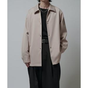 シャツ ドットシャツブルゾン メンズ