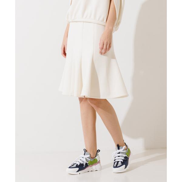 スカート ブークレーダンボールフレアスカート