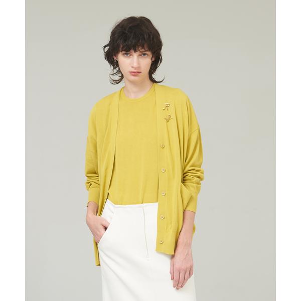 カーディガン ベーシックVネックカーディガン レディース