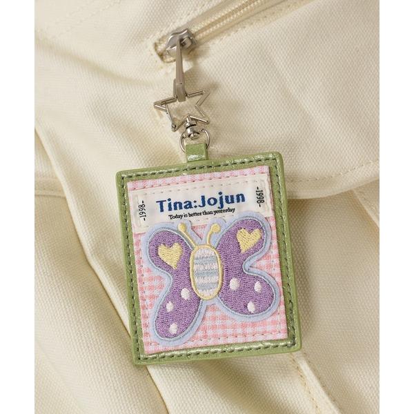 チャーム バタフライモチーフ ワッペンチャーム TINA：JOJUN レディース