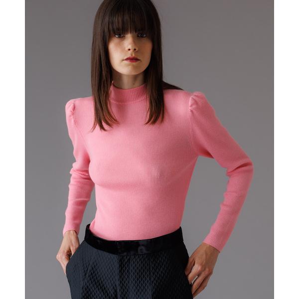 ニット セーター BEAUVET カシミヤハイネックプルオーバー レディース