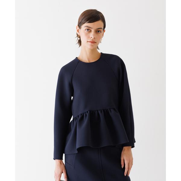 ブラウス シャツ ペプラムブラウス レディース